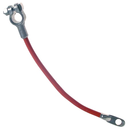 Red 38 In. Top Post 4 AWG Gauge Terminal Battery Cable 3/8 In. Stud